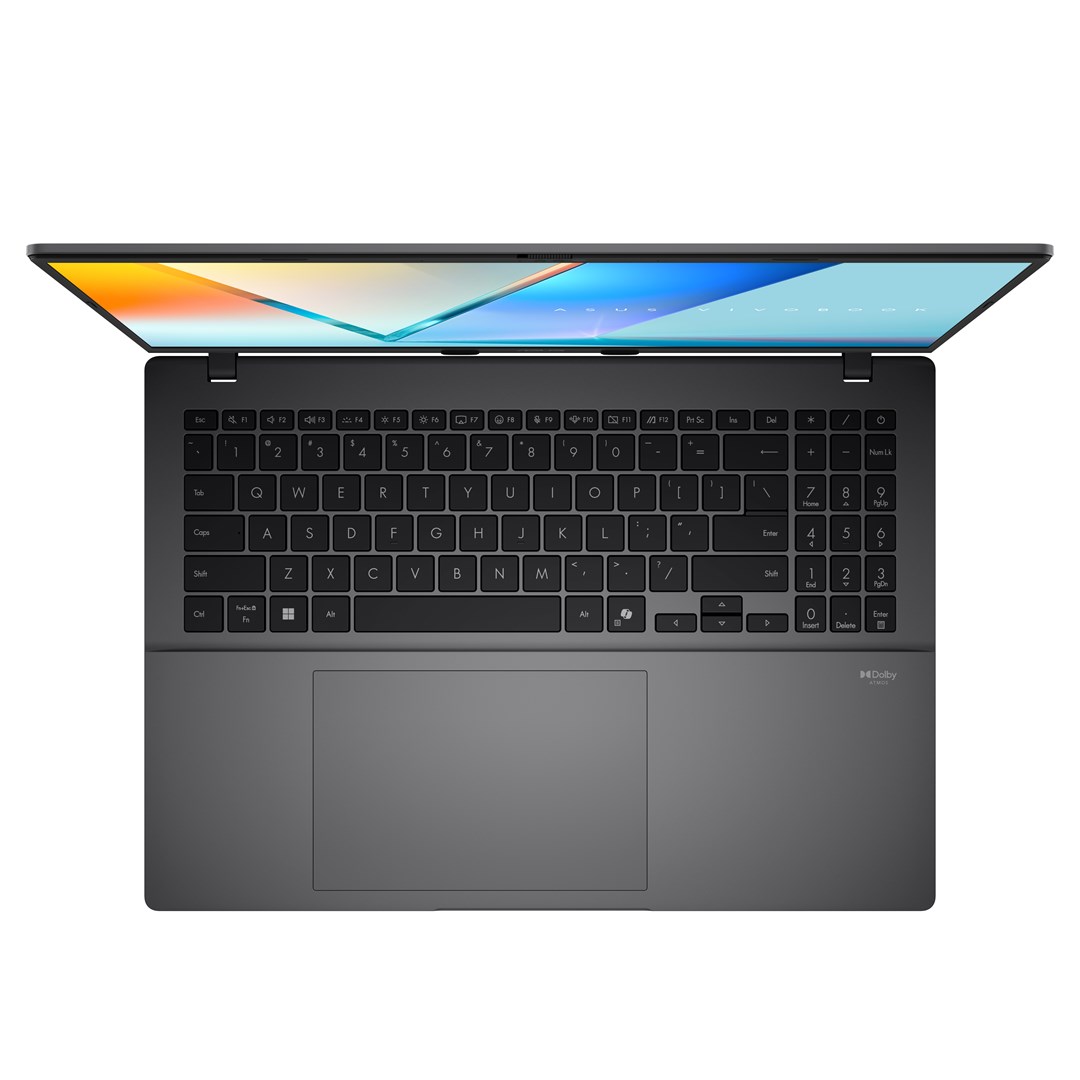 Laptop ASUS Vivobook S16 S3607VA, 16", Intel Core 5 210H, 16GB RAM, gri