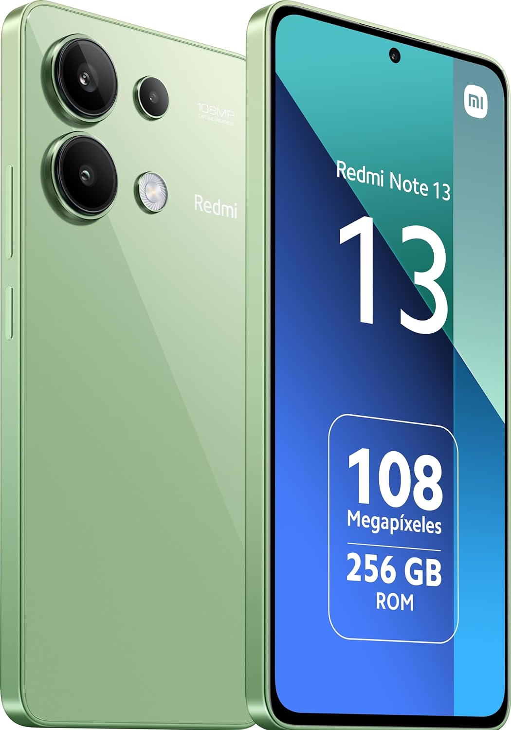 Celular Xiaomi Redmi Note 13, 6.67", 8/256GB, i gjelbër