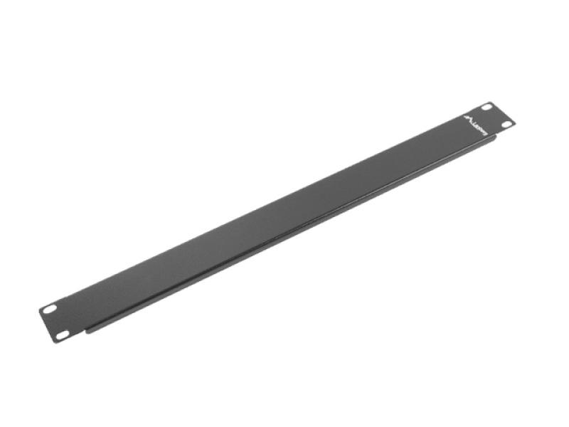 Panel i zbrazët rack Lanberg AK-1401-B, 19", 1U, i zi