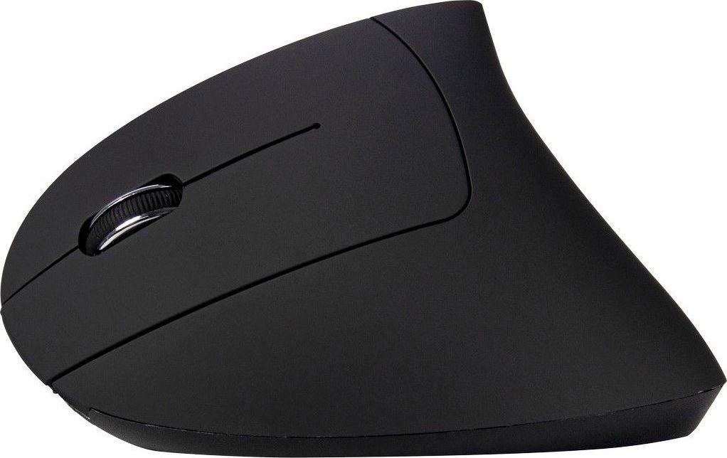 Maus Inter-Tech KM-206L, për majtakë, wireless, USB, i zi