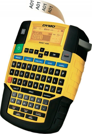 Printer etiketa Dymo Rhino 4200, industrial, shirita 6–19 mm, i verdhë