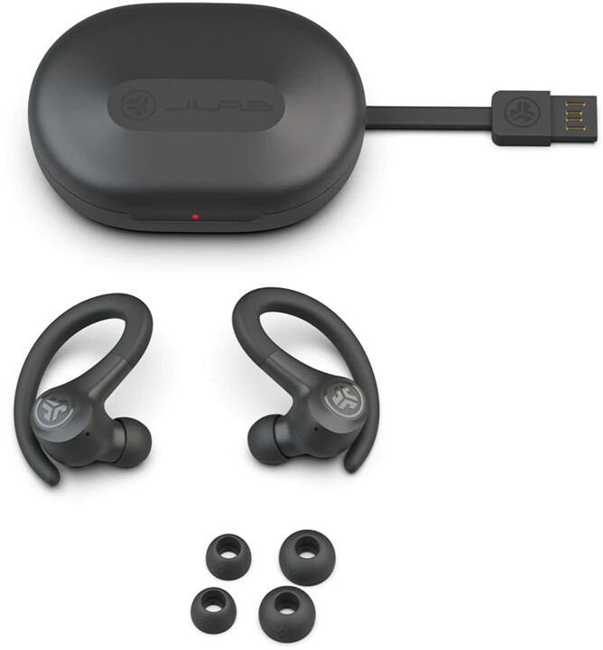 Dëgjuese JLab Go Air Sport TWS, të zeza