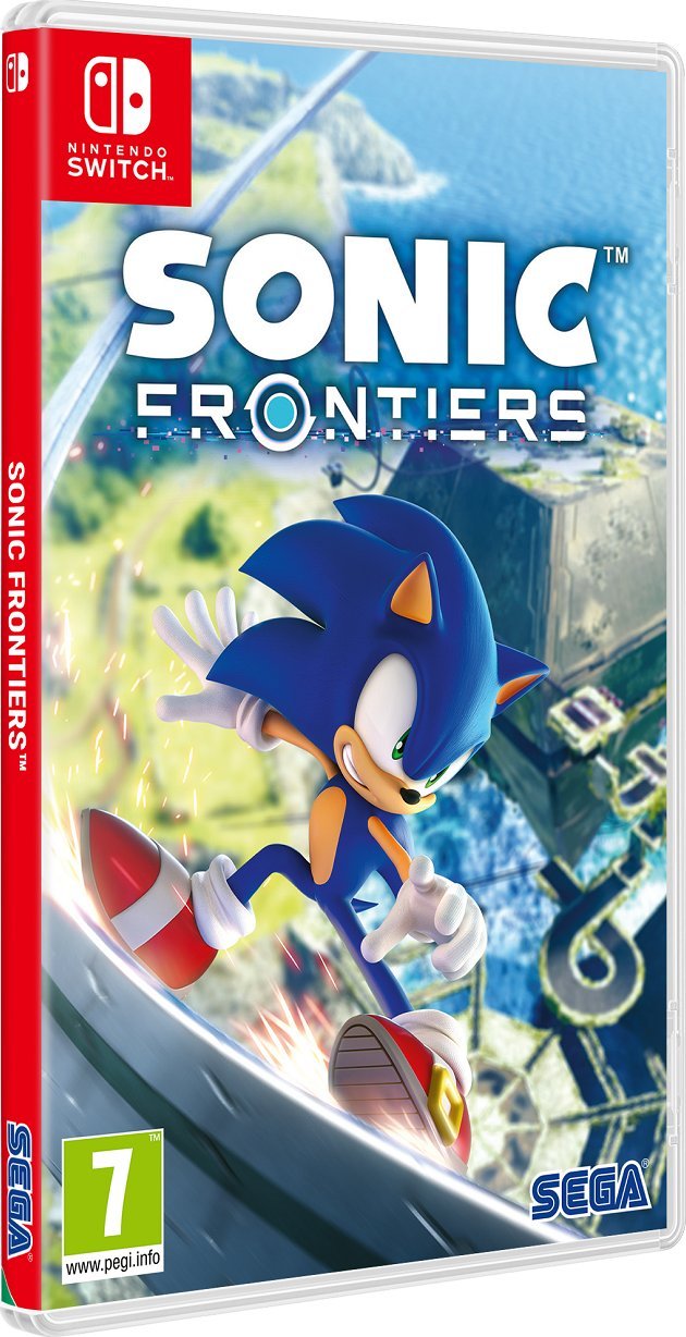 Lojë Sonic Frontiers Nintendo Switch, aventurë aksion, botë e hapur