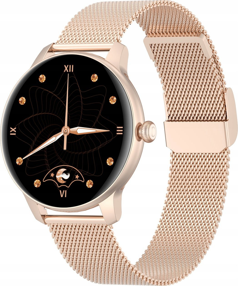 Ora inteligjente Oromed Lady Gold Next, monitorim shëndeti, Bluetooth, e artë