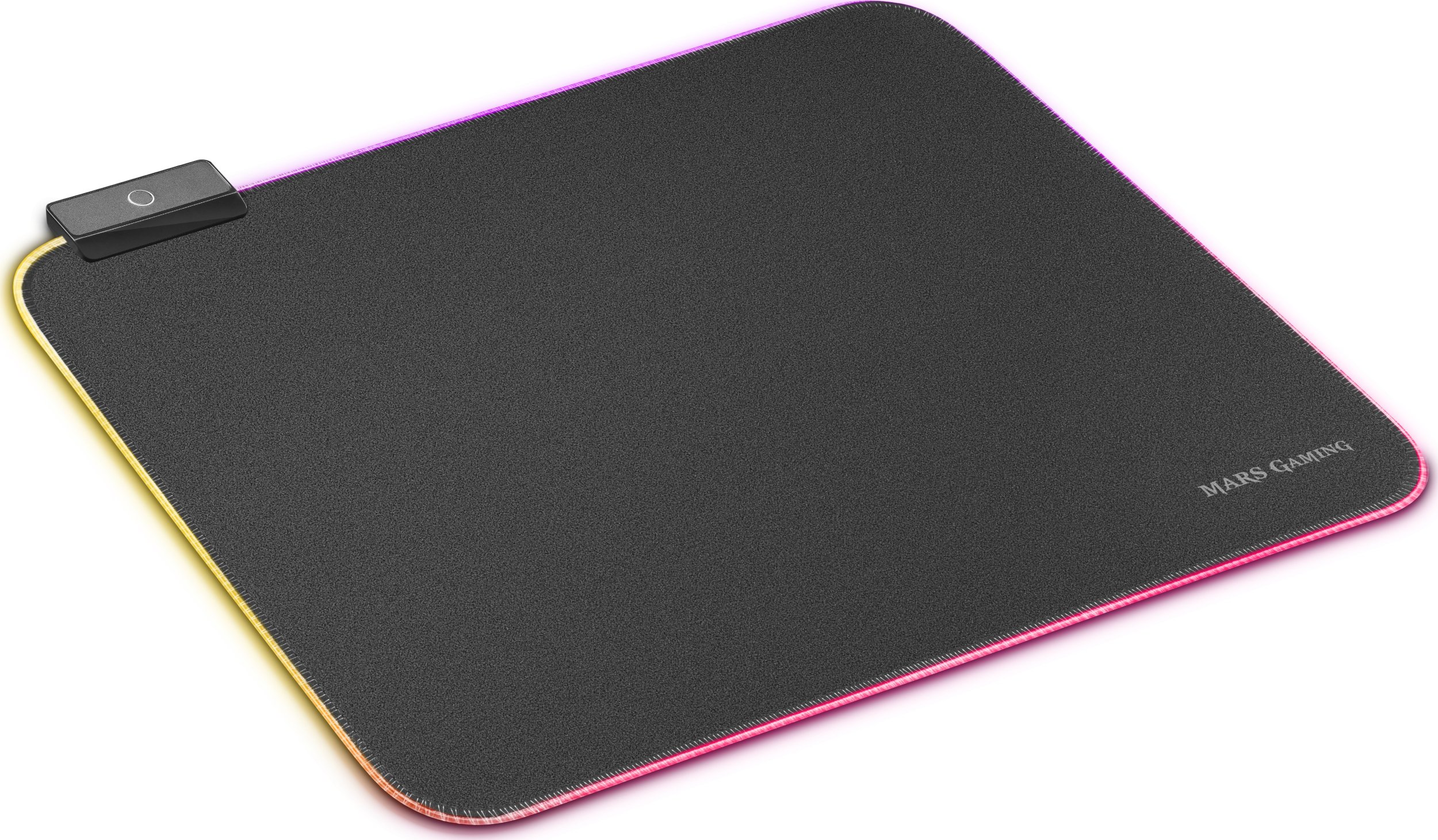 Mousepad gaming Mars Gaming MMPRGBL, ndriçim RGB, USB, i zi