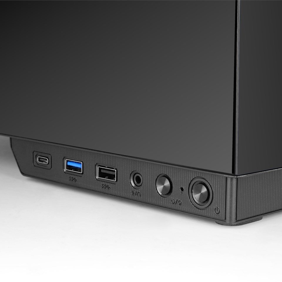 Kuti gaming Mars Gaming MC-Pulsar, ATX, ekran LCD frontal, xham i temperuar, e zezë