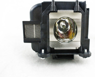 Lampë projektori V7 për Epson V13H010L87, zëvendësuese, e bardhë