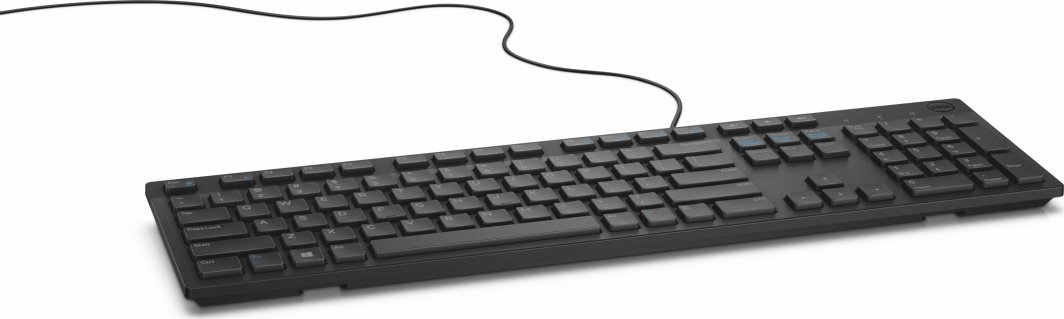 Tastierë Dell KB216, me kabllo, FR, e zezë