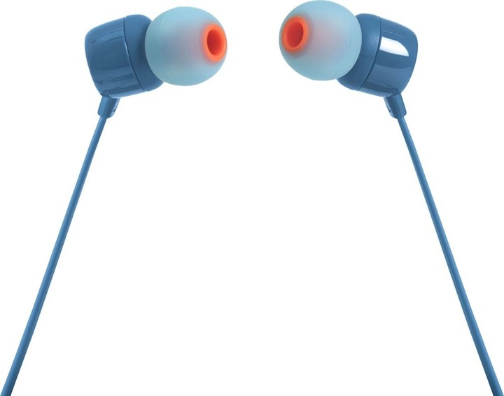 Dëgjuese JBL T110, të kaltra