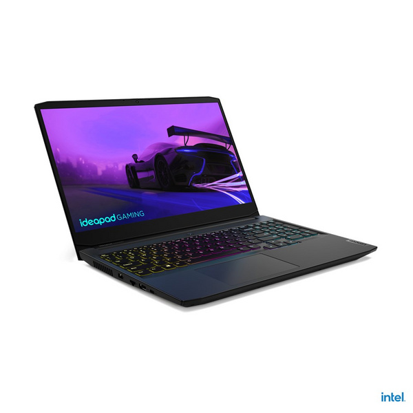 Laptop Lenovo IdeaPad Gaming 3 15IHU6, 15.6", 8 GB RAM, 512 GB SSD, Intel® Core™ i7, NVIDIA GeForce RTX 3050 Ti, i zi
