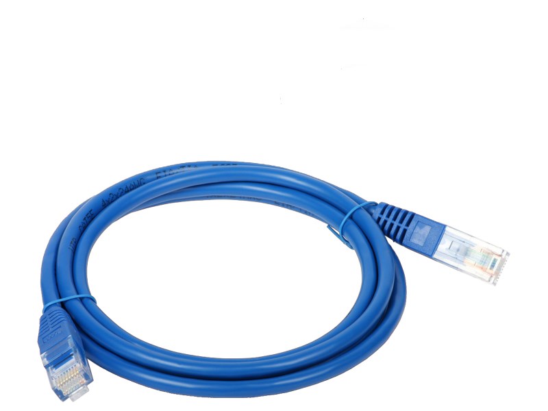 Kabllo rrjeti Alantec Patchcord KKU5NIE1.0, UTP Cat 5e, 1m, blu