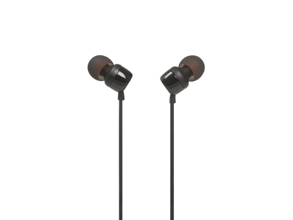 Слушалки JBL Tune 110, со кабел, црни