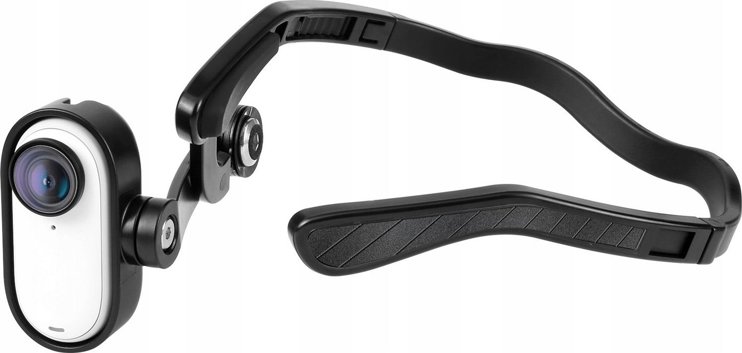 Mbajtëse koke magnetike Puluz PU974B për Insta360 GO 3 GO 3S, rregullueshme, e zezë