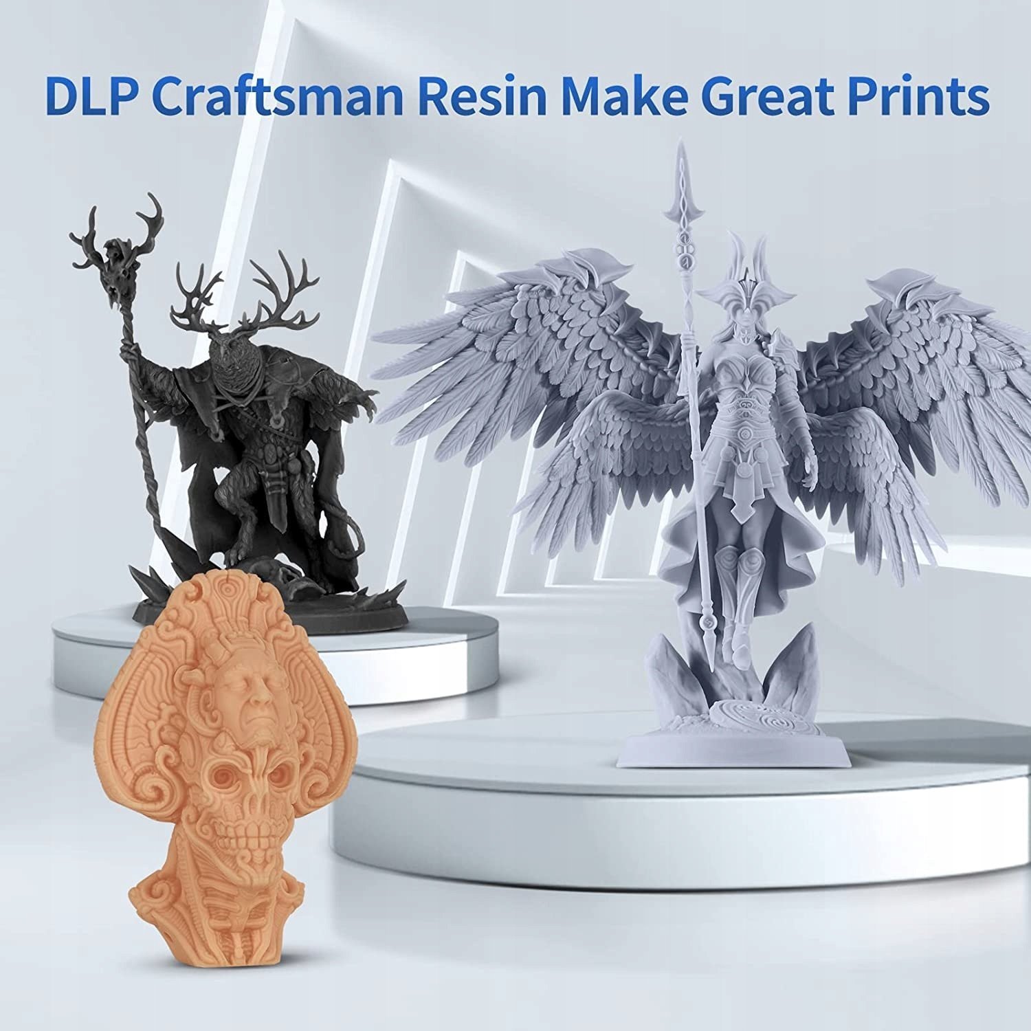 3D смола Anycubic DLP Craftsman, 1L, УВ 365–405nm, сива