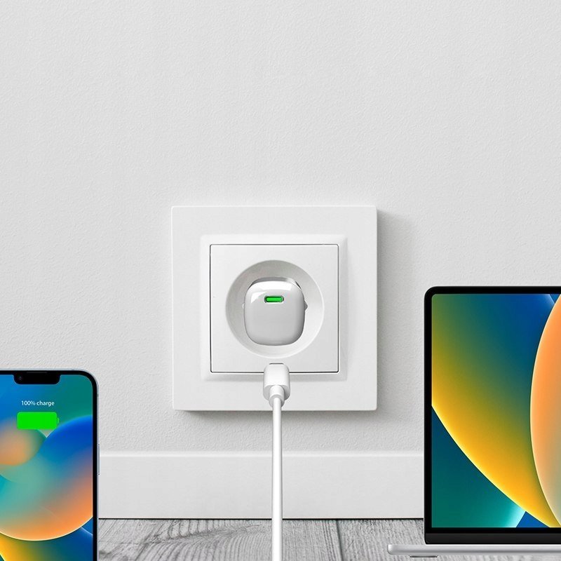 Adapter karikues Puro MiniPro, 30W, i bardhë