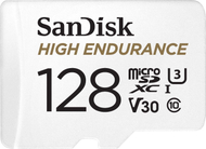 Karta SanDisk High Endurance MicroSDXC 128GB Klasa 10 UHS-I / U3 A1 V30 (001835670000)