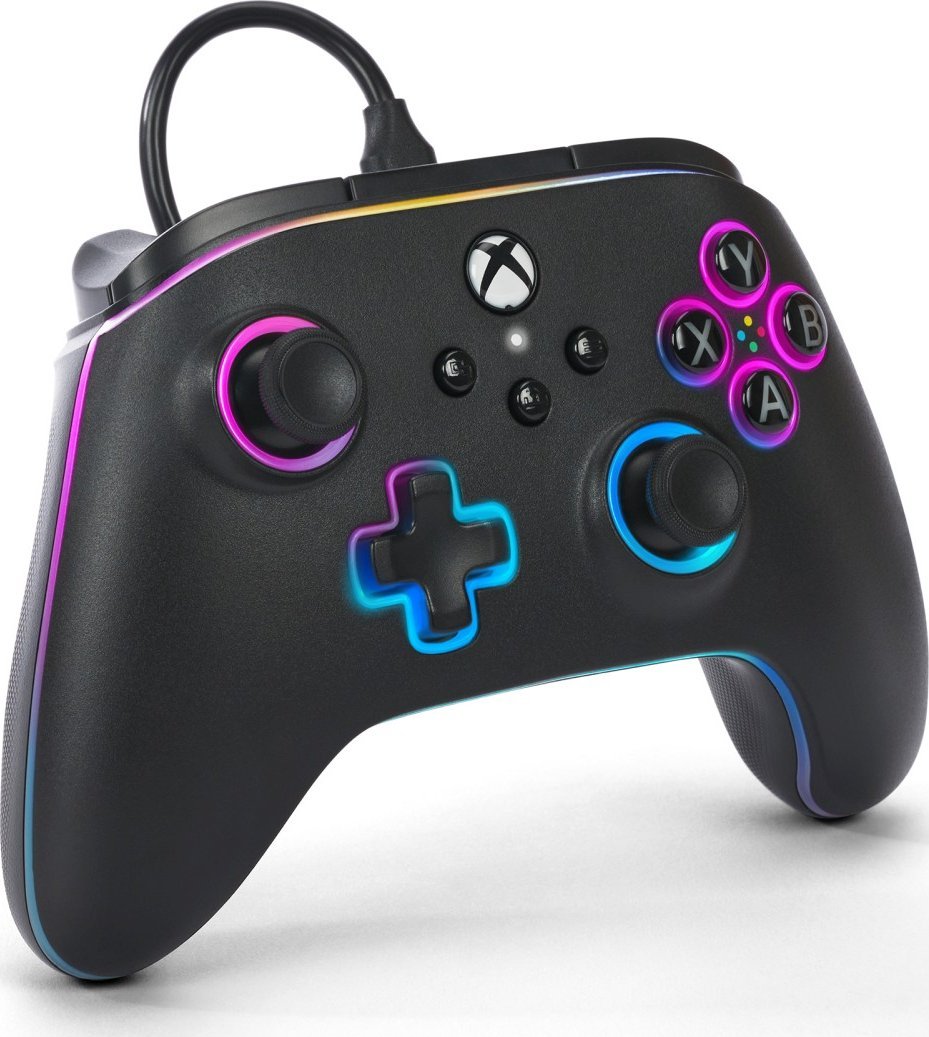 Kontroller PowerA XS Advantage Lumectra, me kabllo, i zi