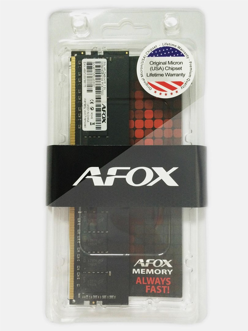 Memorie RAM AFOX DDR4 4G 2666 MHz MICRON CHIP