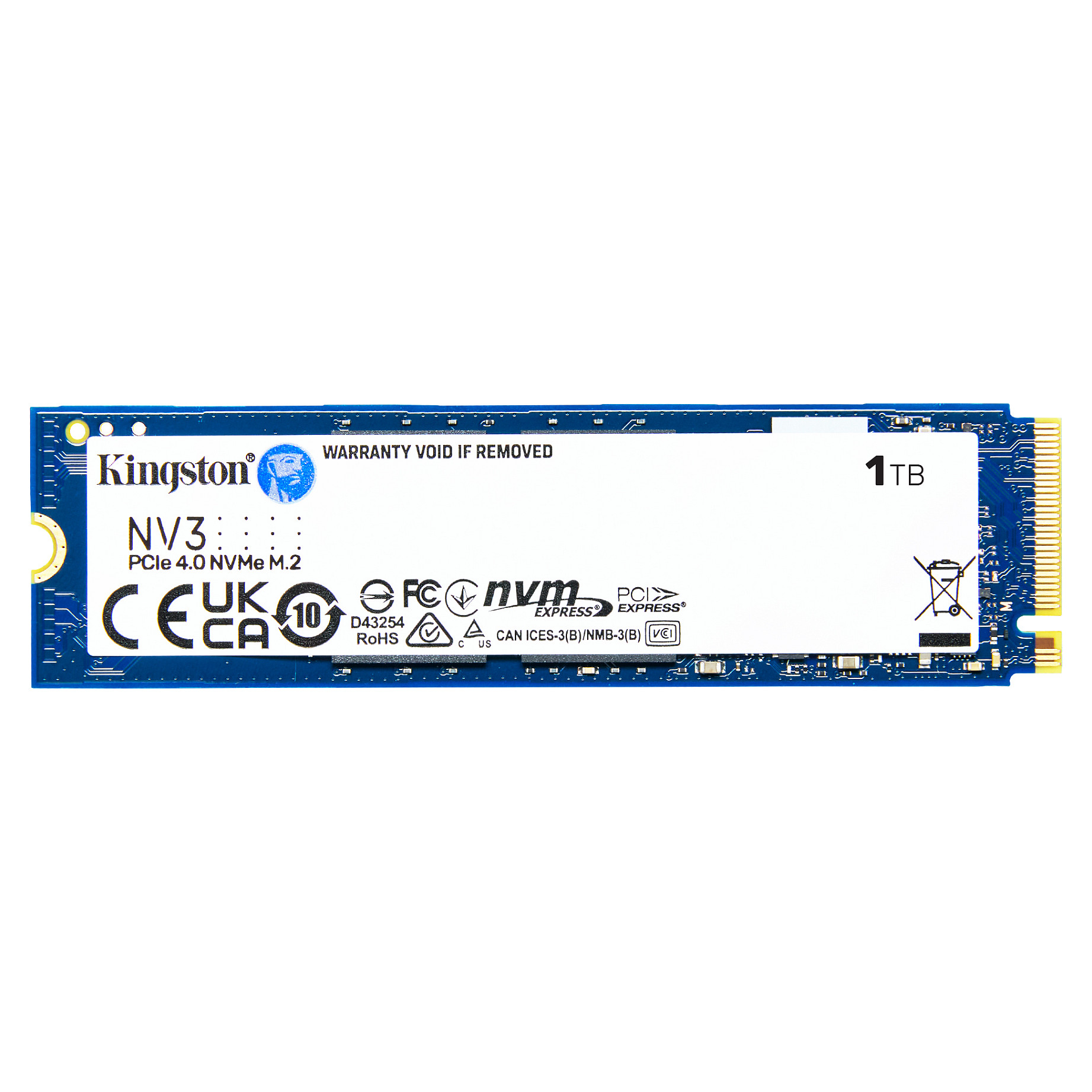 Disk SSD Kingston NV3, 1TB, M.2 NVMe PCIe 4.0 x4