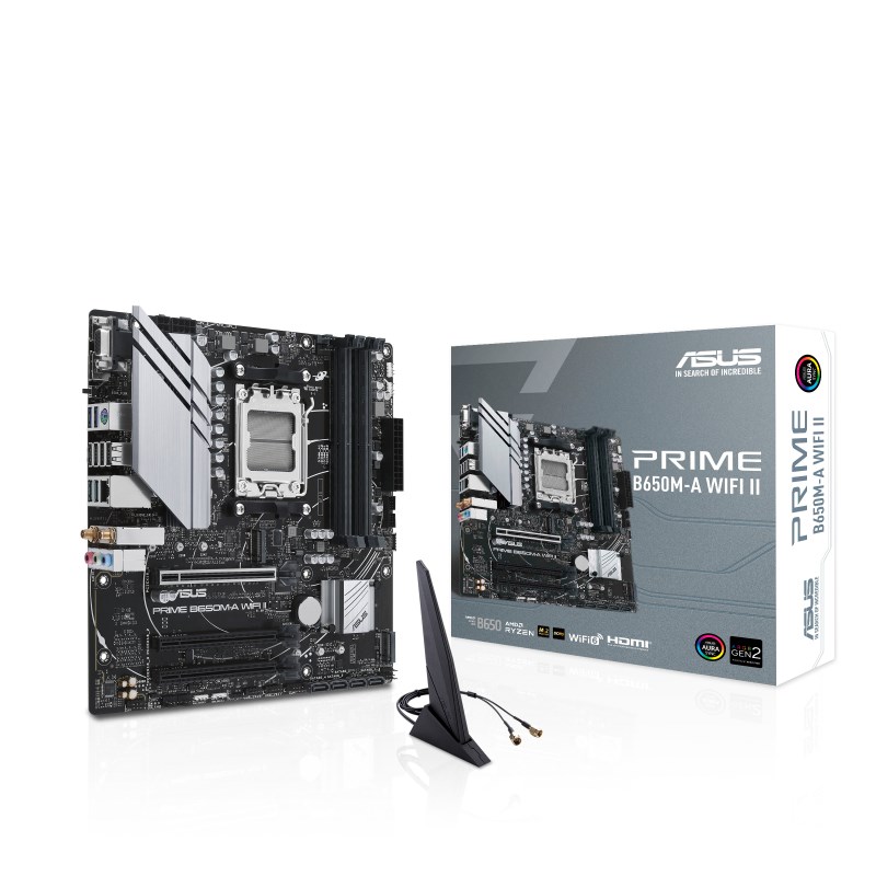Pllakë amë ASUS PRIME B650M-A WiFi II AMD B650 Socket AM5 micro ATX