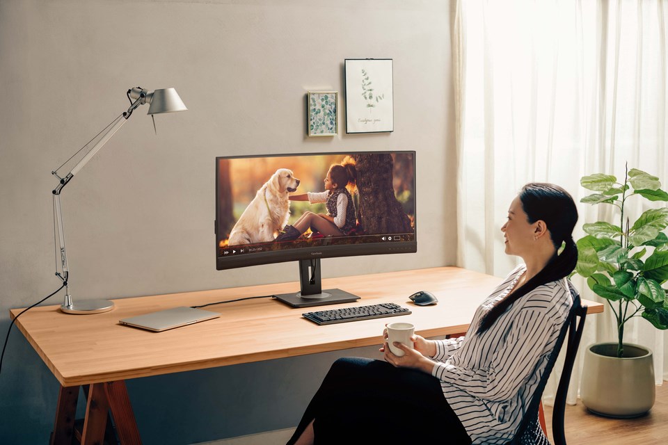 Monitor ViewSonic VG3456C, 34", UltraWide Quad HD, i zi