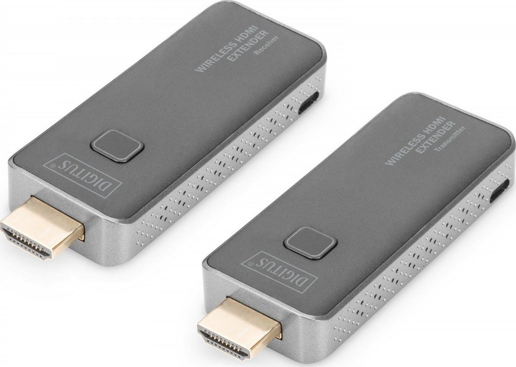 Sistem transmetimi pa tela HDMI Digitus DS-55318, Full HD 1080p, set ekstender, i zi