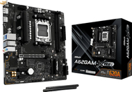 Pllakë amë ASRock A620AM-X WIFI, Socket AM5, DDR5, Wi-Fi, e zezë