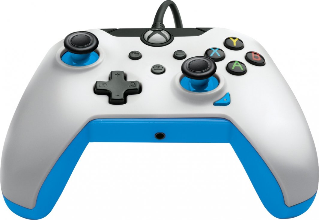 Kontroller PDP Ion, me kabllo, i bardhë / i kaltër