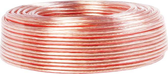 Kabllo altoparlantësh LogiLink, 2x2.25 mm², 25 m, transparente