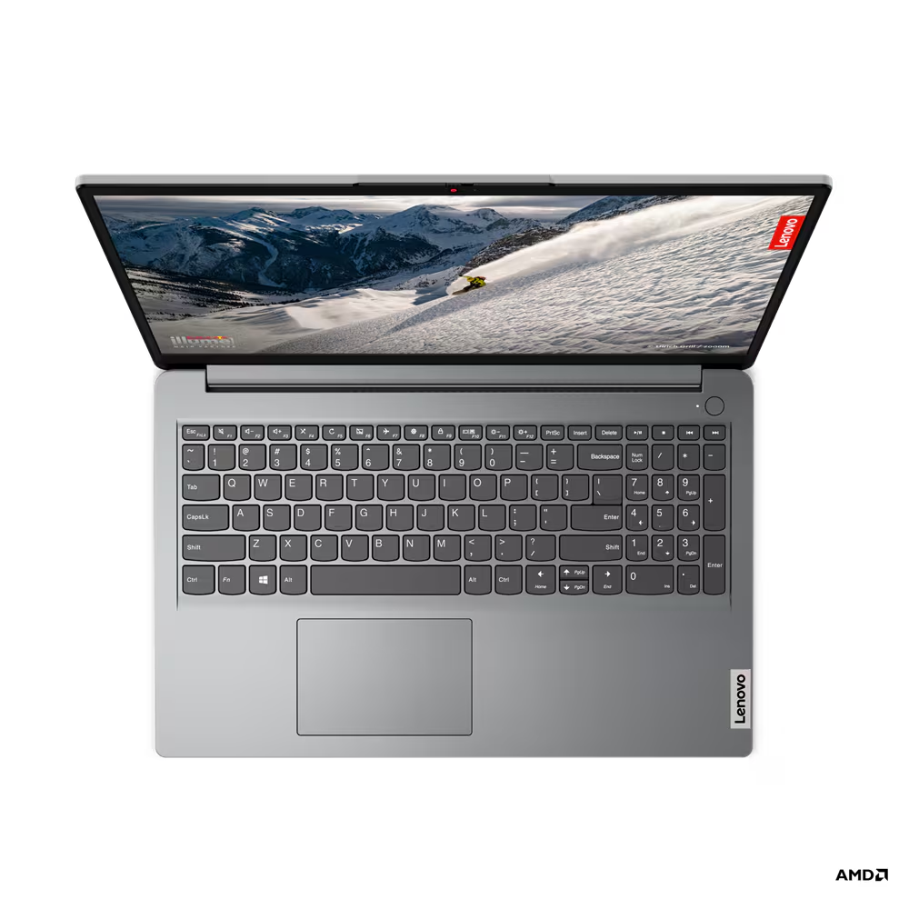 Laptop Lenovo IdeaPad 1 15AMN7, 15.6", AMD Ryzen 3 7320U, 8GB RAM, 512GB SSD, AMD Radeon 610M Graphics