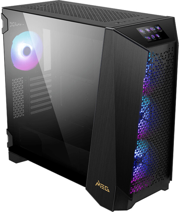 Kasë MSI MEG PROSPECT 700R, e zezë