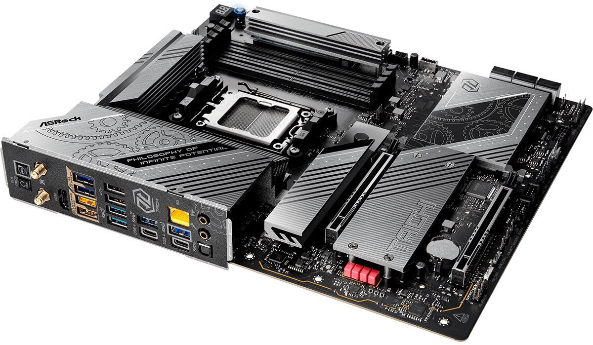 Pllakë amë Asrock X870E Taichi Lite, DDR5, E-ATX, Socket AM5, e zezë