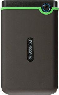 Disk i jashtëm Transcend StoreJet 25M3S, 2TB, i hirtë / gjelbër