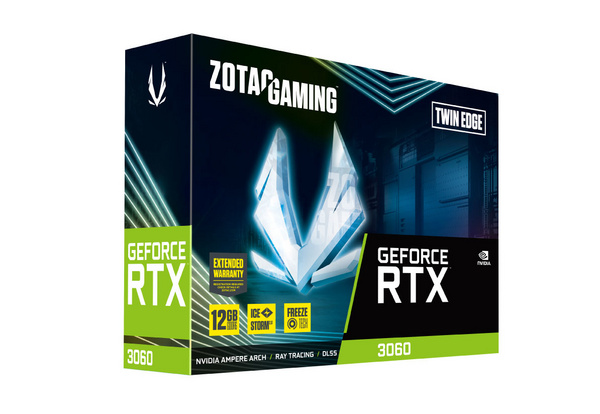Kartelë grafike Zotac GeForce RTX 3060 Twin Edge 12GB GDDR6