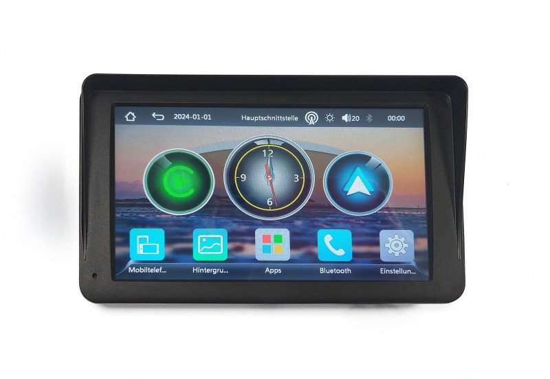 Ekran veture Technaxx TX-320, 7", CarPlay, i zi