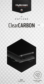 Fletë mbrojtëse MyScreen CUT&USE ClearCARBON 4.0, deri 13", transparente