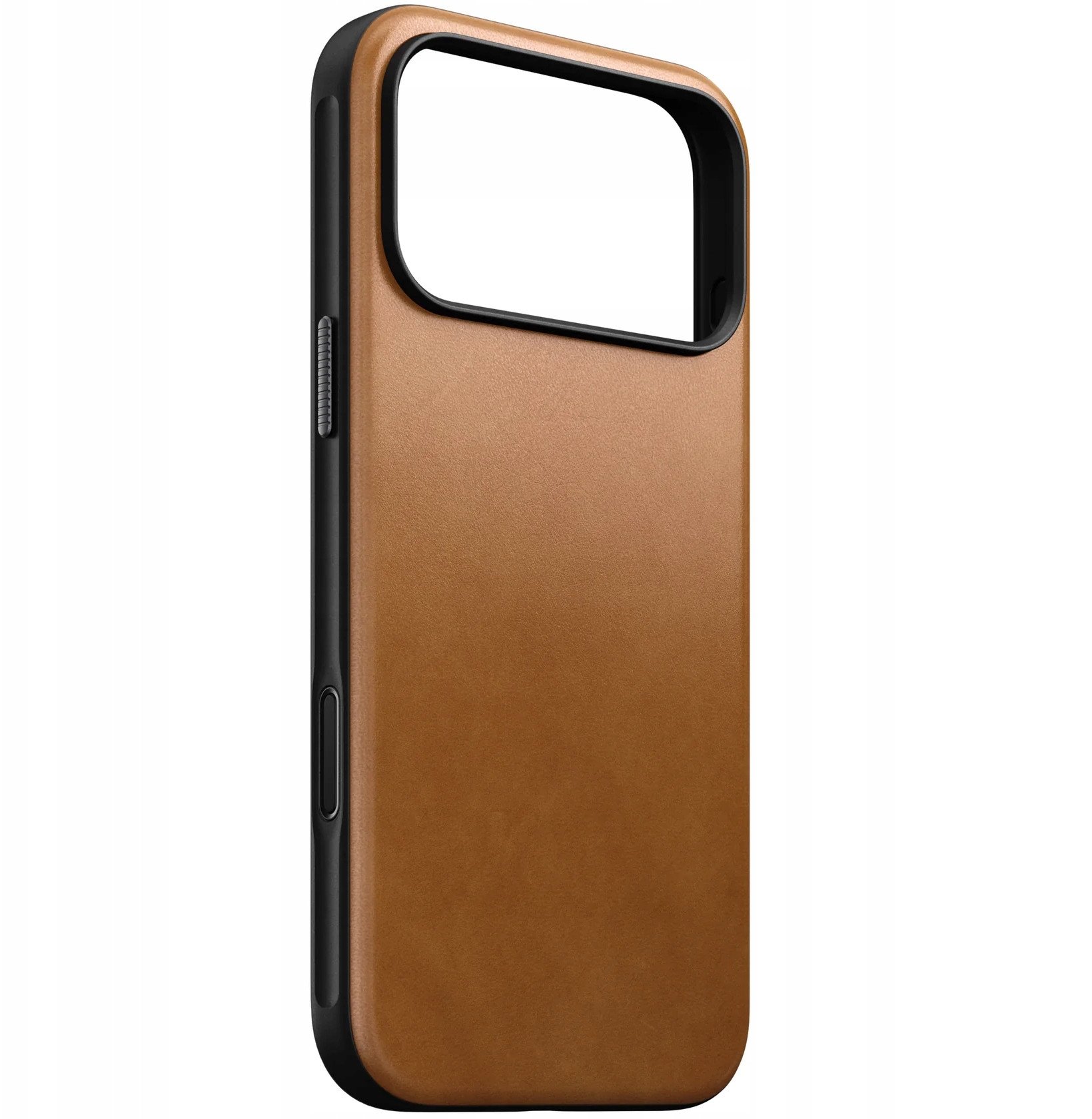 Kapotë telefoni Nomad Modern Leather Case për iPhone 17 Pro Max, lëkurë natyrale, MagSafe, kafe