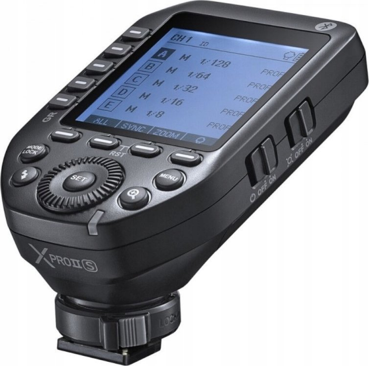 Triger blici Godox XPro II TTL, wireless 2.4GHz, për kamera Sony, i zi