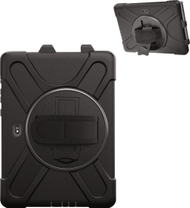 Mbulesë mbrojtëse 4smarts Robust, për Samsung Galaxy Tab Active Pro Active4 Pro, me qëndrim, e zezë