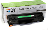 Toner zëvendësues ColorWay CE285A, i zi