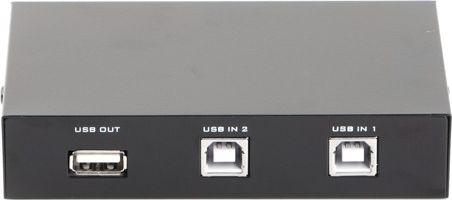 Ndërprerësi i të dhënave Gembird, 2:1, manual, USB