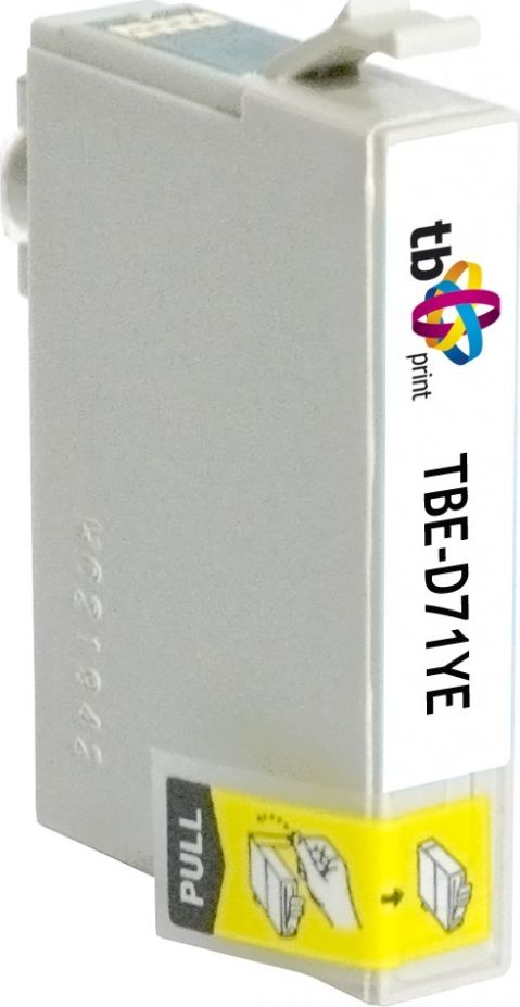 Patrone boje TB Print për Epson T071440, e verdhë, 11ml