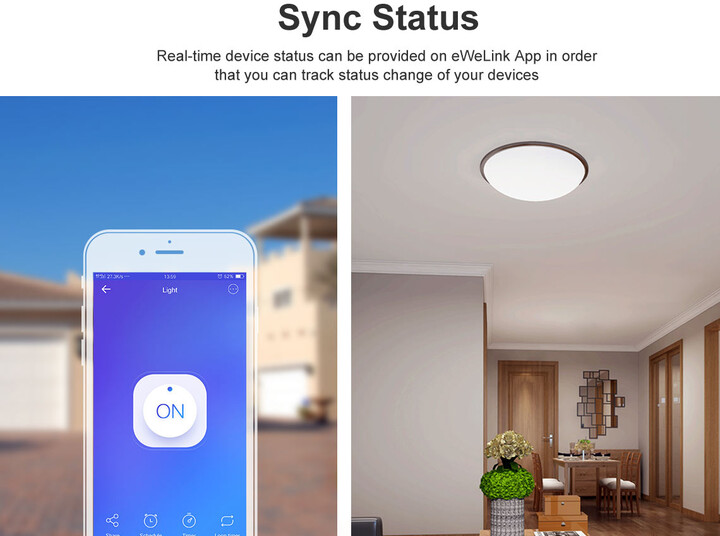 Sonoff Basic R2 Smart Switch, Wi-FI