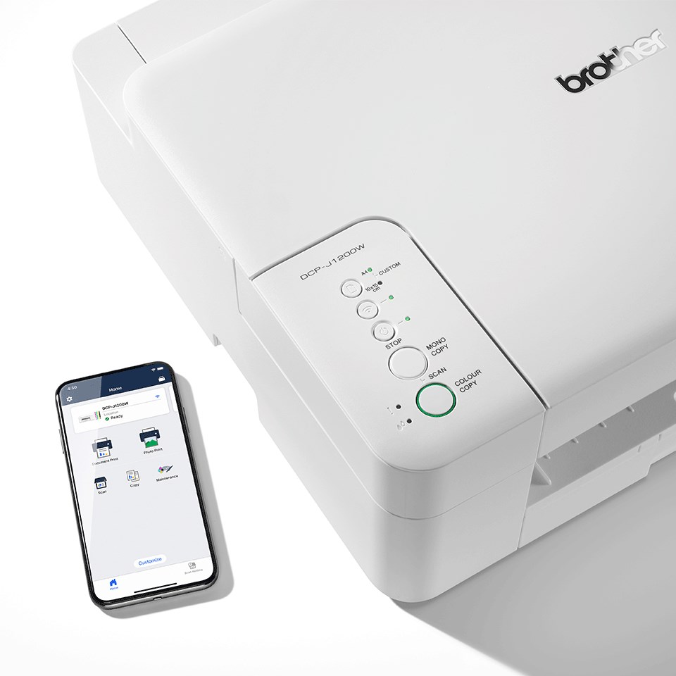Printer multifunksional Brother DCP-J1200W, A4, 16 ppm, i bardhë