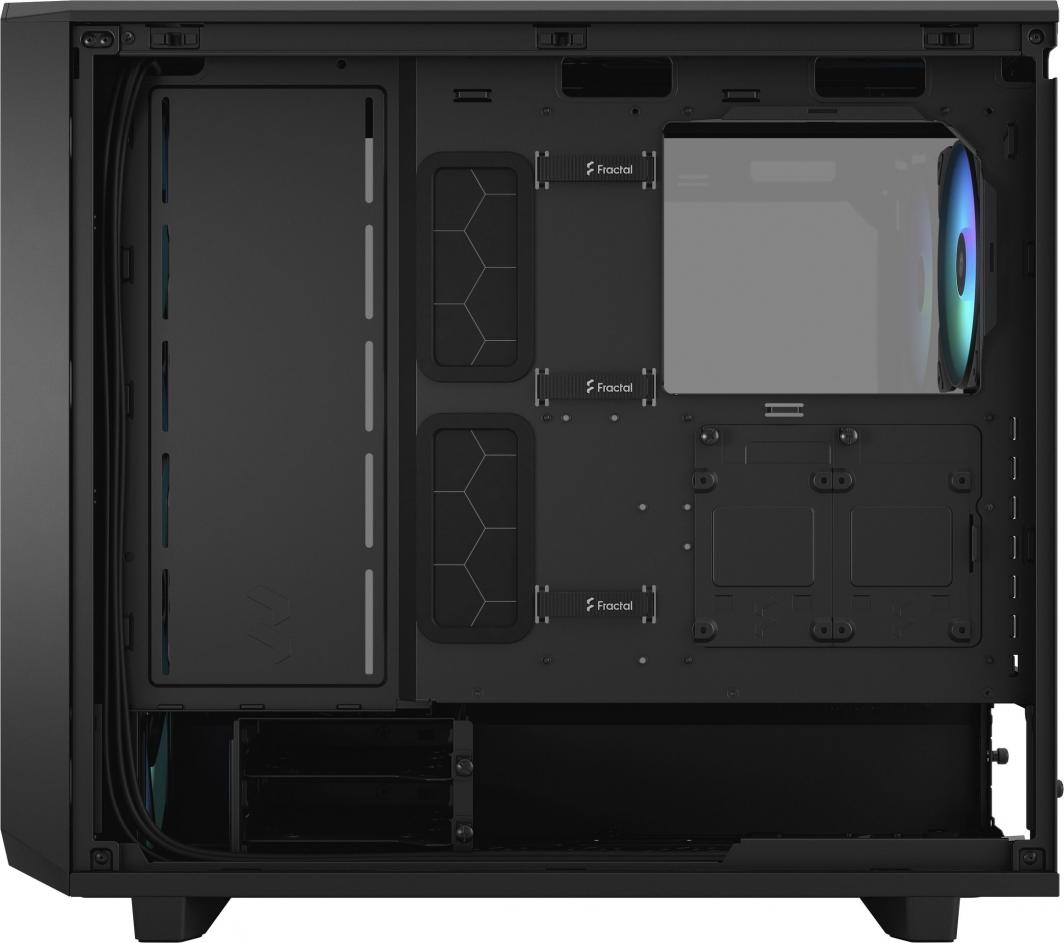 Kasë Fractal Design Meshify 2 Lite RGB TG Light Tint, Midi Tower