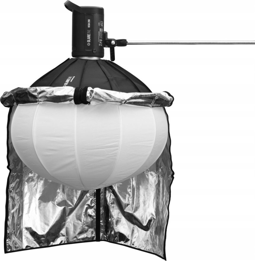 Softbox GlareOne Lantern 65 PRO, 65 cm, për studio, i bardhë