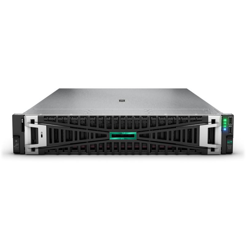 Server rack HPE ProLiant DL380 Gen11, Xeon Silver 4510 2.4 GHz, 64GB RAM, SSD 2 x 960GB