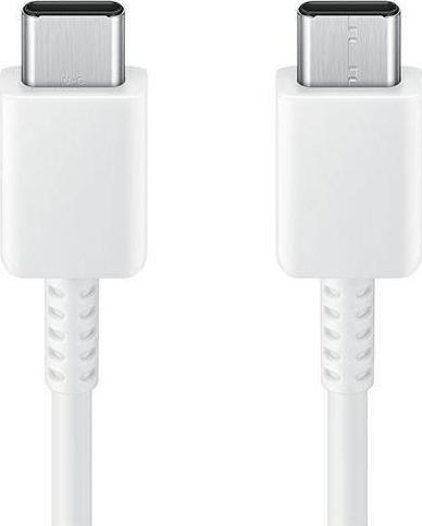 Kabllo Samsung EP-DX310JW, USB-C në USB-C, 1.8m, 3A, e bardhë