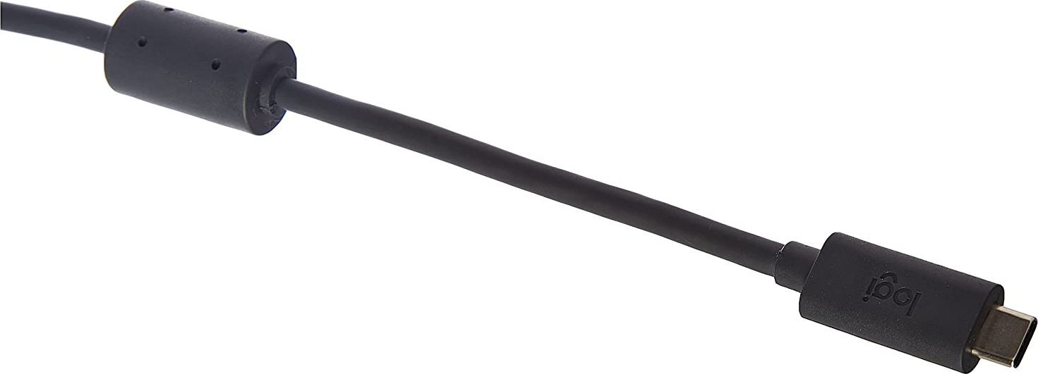 Kabllo USB Logitech 993-001391, USB A në USB C, 5 m, e zezë