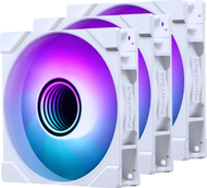 Ftohës Phanteks M25G2-120 D-RGB, 3-pack, i bardhë